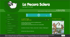 Desktop Screenshot of lapecorasclera.it